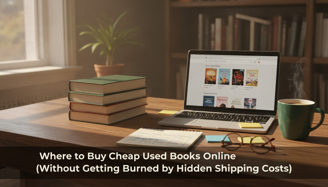Where to Buy Cheap Used Books Online (Without Getting Burned by Hidden Shipping Costs)