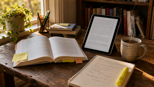 eBook vs. Physical Book for Studying: Which Format Actually Helps You Retain More?