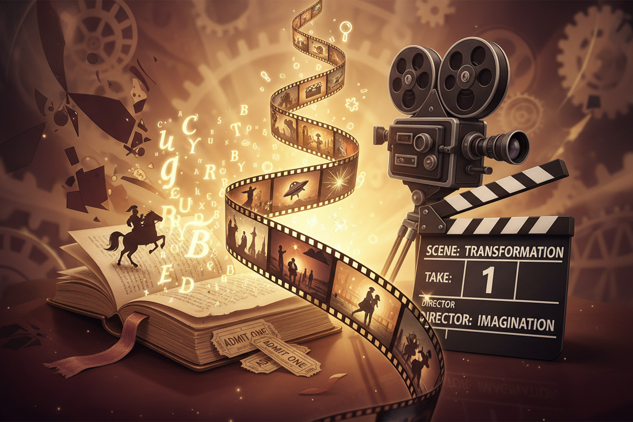 Exploring the Art of Adaptation: Iconic Transformations Between Litera ...