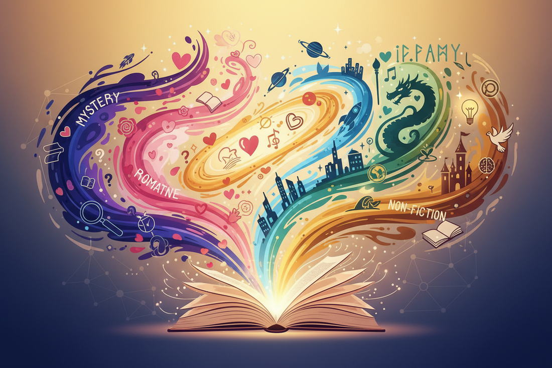 Unlocking Creativity and Emotional Growth: The Transformative Benefits of Reading Across Genres