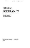 Effective Fortran 77 (Oxford Science Publications),Used