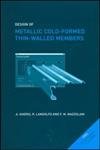 Design of Metallic ColdFormed ThinWalled Members