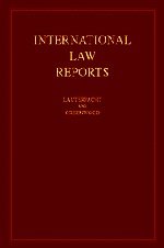 International Law Reports: Consolidated Indexes Volumes 135 And 36125