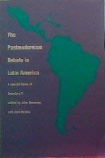 The Postmodernism Debate in Latin America (Boundary 2 : An International Journal of Literature and Culture, Vol 20, No 3 Fall 19,Used