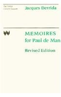 Memoires For Paul De Man-used