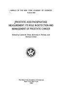 Prostatic acid phosphatase measurement: Its role in detection and management of prostatic cancer (Annals of the New York Academy,Used