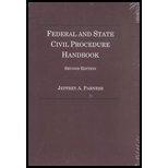 Federal and State Civil Procedure Handbook,Used