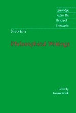 Isaac Newton: Philosophical Writings (Cambridge Texts in the History of Philosophy),Used