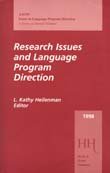 Research Issues and Language Program Direction, 1998 AAUSC Volume,Used