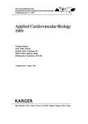 Applied Cardiovascular Biology 1989: Transactions of the 1st Annual Meeting of the International Society for Applied Cardiovascu,Used