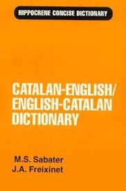 CatalanEnglish/EnglishCatalan Dictionary (Hippocrene Concise Dictionary),Used