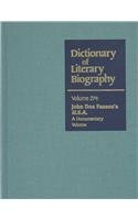 Dlb 274: John Dos Passos' U.S.A.: A Documentary Volume (Dictionary Of Literary Biography, 274),New