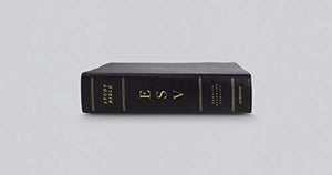 ESV Study Bible (Bonded Leather, Black),Used