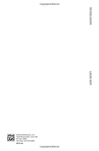 Lauda Sion, Op. 73: SATB with SATB Soli (Latin, English Language Edition) (Kalmus Edition) (Latin Edition),Used