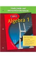 Algebra 1: Study Guide And Intervention Handbook,New
