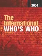 The International Who's Who 2004: Print and online versions,Used