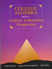 College Algebra From a Unified Laboratory Perspective,Used