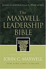 The Maxwell Leadership Bible Developing Leaders From The Word Of God,Used