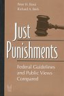 Just Punishments: Federal Guidelines and Public Views Compared (Social Institutions and Social Change),Used