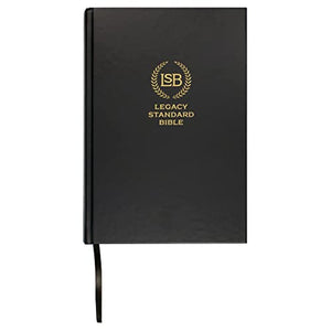 Legacy Standard Bible, Large Print Wide Margin Black Hardcover (LSB),Used