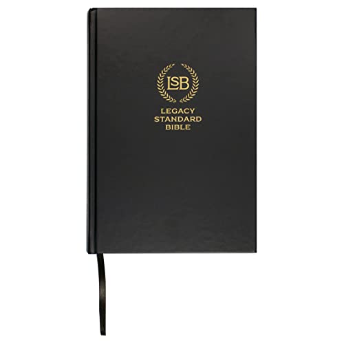 Legacy Standard Bible, Large Print Wide Margin Black Hardcover (LSB),Used