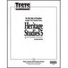 HERITAGE STUDIES 5 FOR CHRISTIAN SCHOOLS (STUDENT TESTS) (P),Used