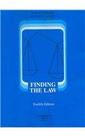 Finding the Law, 12th Edition (American Casebooks),Used