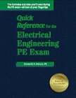 Quick Reference for the Electrical Engineering Pe Exam,Used