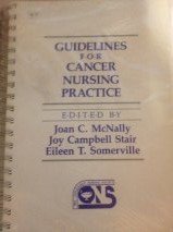 Guidelines for cancer nursing practice,Used