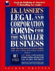 J.K. Lasser's Legal and Corporation Forms for the Smaller Business,Used