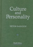 Culture and Personality (Dorsey Series in Anthropology),Used