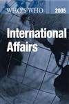 Who's Who in International Affairs 2005,Used