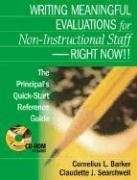 Writing Meaningful Teacher Evaluations  Right Now! Second Edition The Principal's QuickStart Reference Guide,Used
