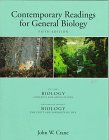 Contemporary Readings for General Biology: 1997 Edition,Used