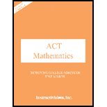 Act Mathematics: Improving College Admission Test Scores,Used