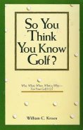 Think You Know Golf,Used