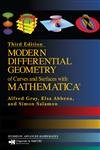 Modern Differential Geometry of Curves and Surfaces with Mathematica (Textbooks in Mathematics),Used