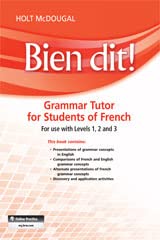 Grammar Tutor Levels 1  3 (Bien dit!) (French Edition),Used