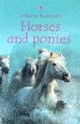 Horses and Ponies (Usborne Beginners),Used