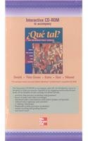 Student CDROM Program to accompany Que tal?,Used