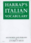 Harrap'S Italian Vocabulary,Used