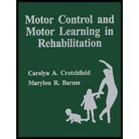 Motor Control and Motor Learning in Rehabilitation,Used