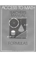 Access to Math: Formulas Trm 96c,Used