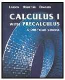 Calculus I With Precalculus: A Oneyear Course