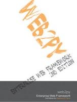 Web2py Enterprise Web Framework, 2nd Ed,Used