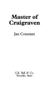 Master of Craigraven (Thorndike Press Large Print Paperback Series),Used