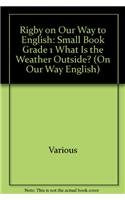 Rigby on Our Way to English: Small Book Grade 1 What Is the Weather Outside? (On Our Way English),Used
