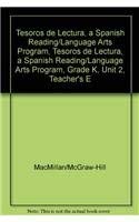 Tesoros de lectura, A Spanish Reading/Language Arts Program, Grade K, Unit 2, Teacher's Edition (ELEMENTARY READING TREASURES) (,Used