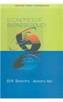 Economics of Business Policy (Oxford India Paperbacks),Used