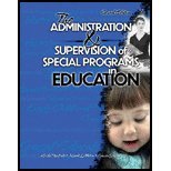 THE ADMINISTRATION AND SUPERVISION OF SPECIAL PROGRAMS IN EDUCATION,Used